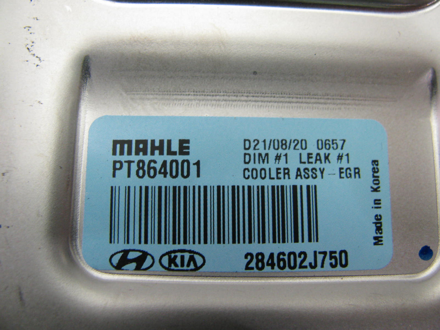 NEW GENUINE OEM EGR Cooler 284602J700 For 2021-2022 Hyundai Elantra 2.0L