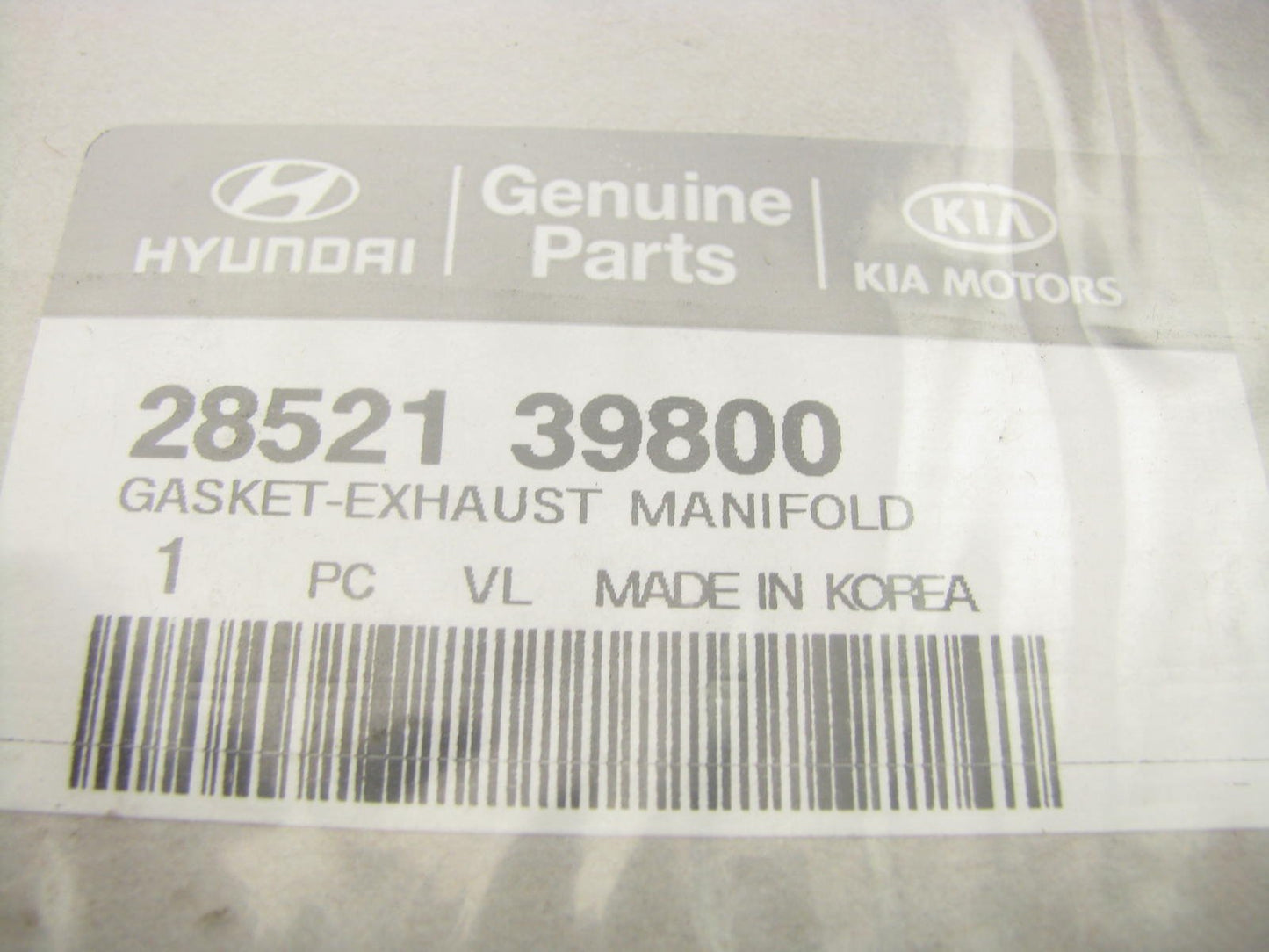 NEW - OEM GENUINE Exhaust Manifold Gasket For Hyundai 2852139800