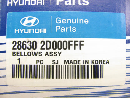 NEW - OEM 286302D000FFF Exhaust Flex Bellows - 2'' ID X 2-1/4'' ID For Hyundai
