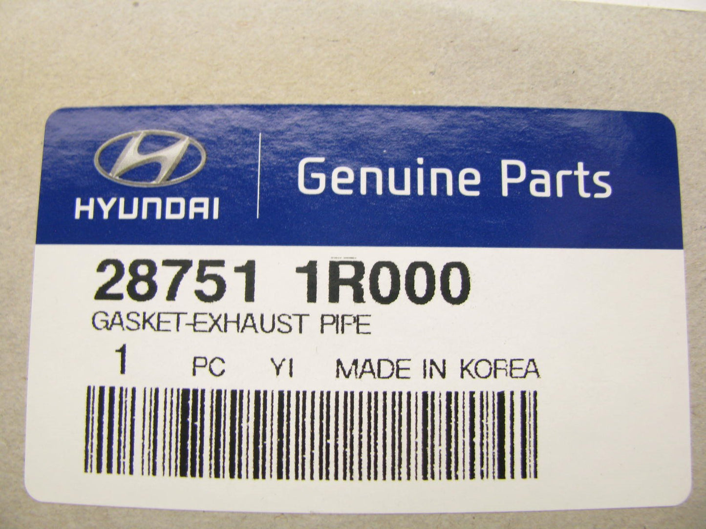 NEW GENUINE Catalytic Converter Gasket Seal OEM For Hyundai 287511R000