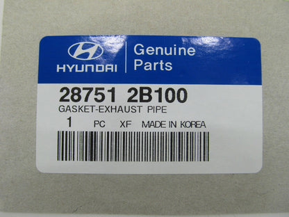 NEW - OEM GENUINE 287512B100 Exhaust Pipe Flange Gasket Seal For Hyundai