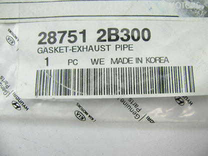 NEW - OEM 287512B300 Exhaust Pipe Flange Gasket Genuine For Hyundai