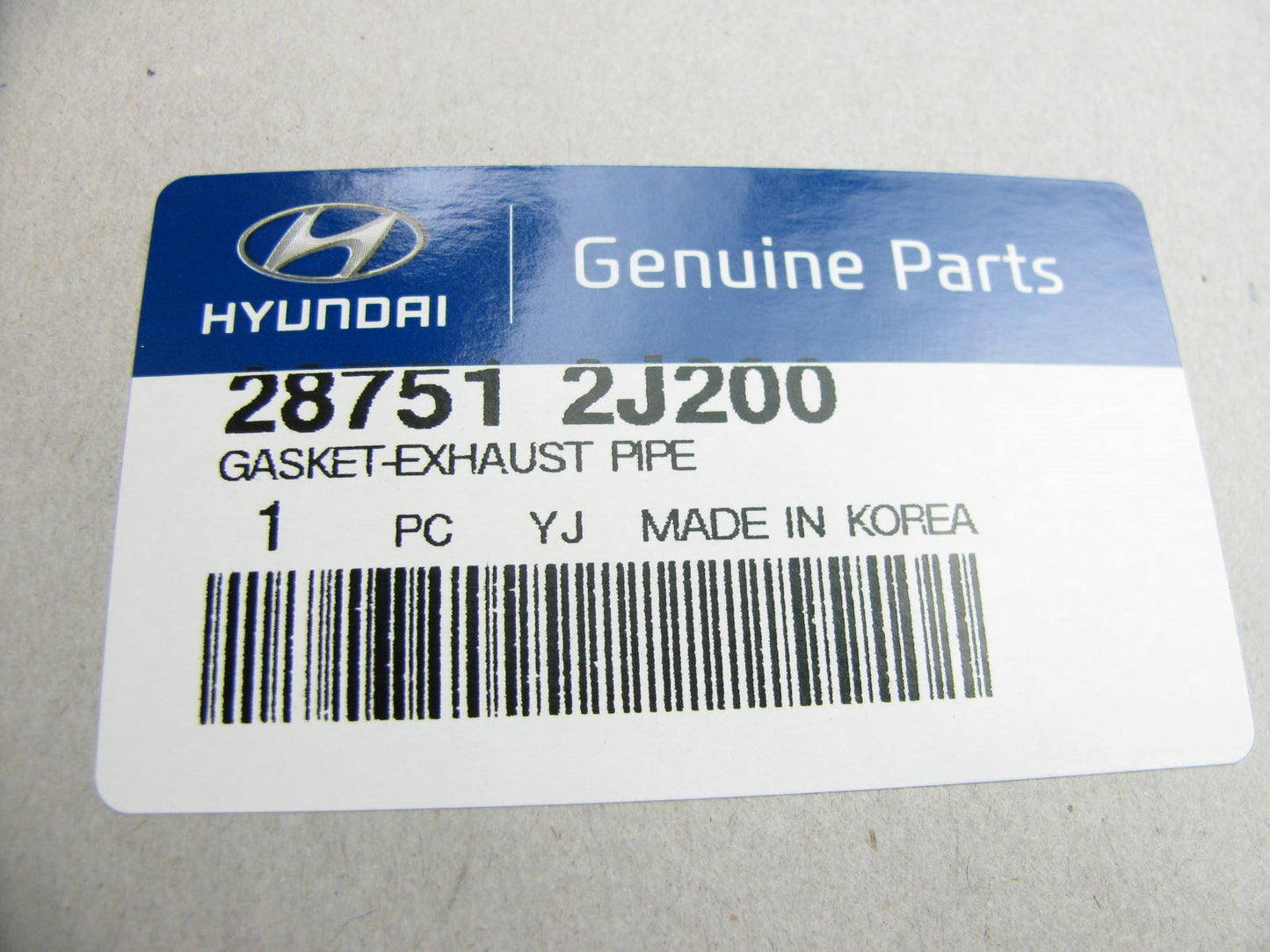 Exhaust Pipe To Muffler Gasket OEM For 2013-2014 Genesis Coupe 2.0L 287512J200