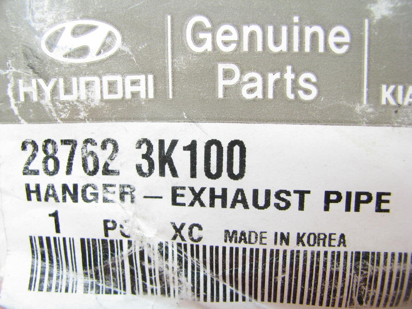 NEW - OEM 287623K100 Exhaust Pipe Hanger For Hyundai