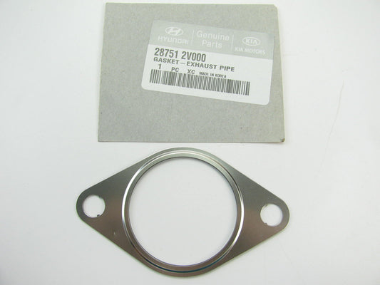 NEW - OEM GENUINE Front Exhaust Pipe Gasket For Hyundai 2876434150