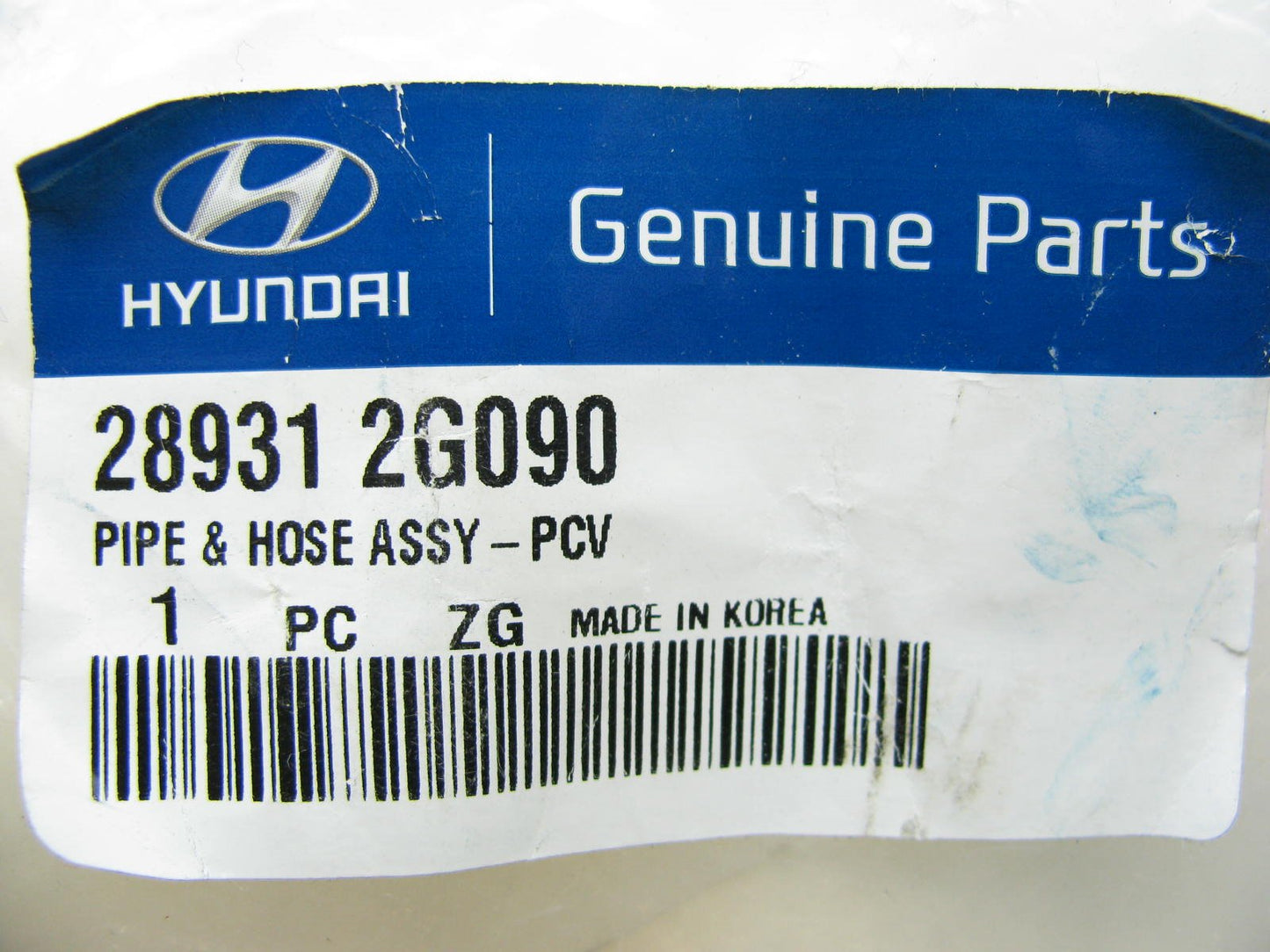 New Genuine PCV Tube Hose OEM For 2011-2013 Tucson 2.4L 289312G090