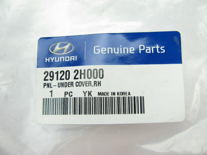 NEW Radiator Support R Engine Splash Shield Mud Guard OEM For Hyundai 291202H000
