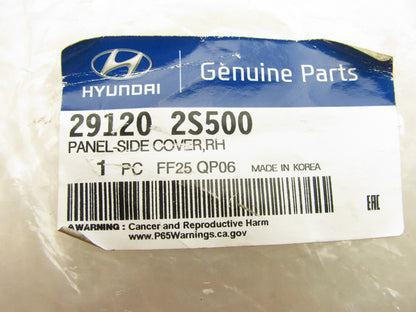 NEW - OEM 291202S500 Front Right Radiator Splash Shield For 10-15 Hyundai Tucson