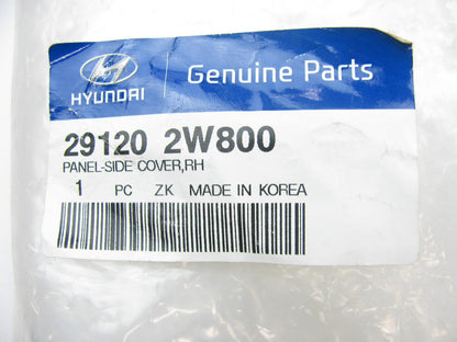 NEW RIGHT Fender Splash Shield 291202W800 OEM For 2013-2015 Hyundai Santa Fe