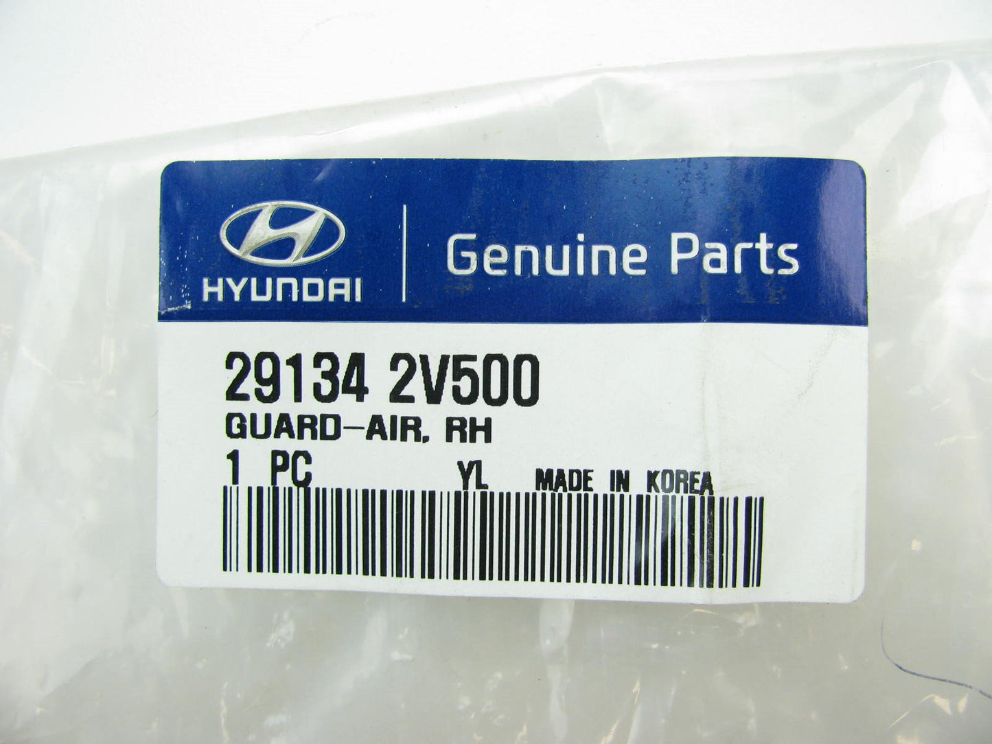 Radiator Support Air Guide Right (Passengers Side) OEM For 2012-2013 Veloster