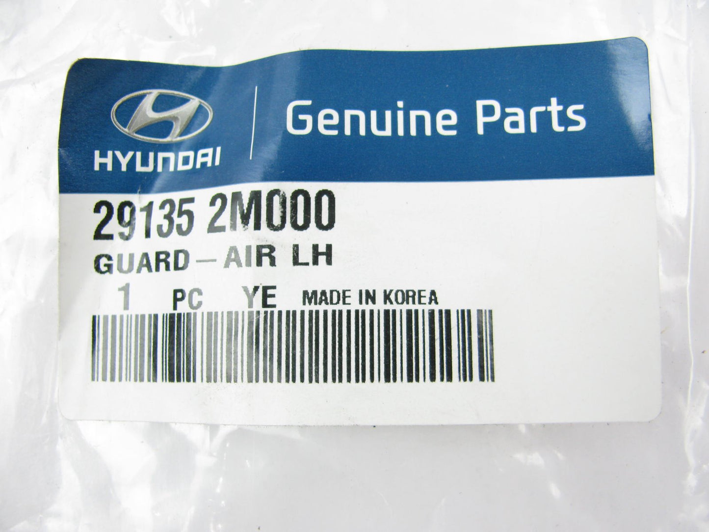 Left Drivers Radiator Support Air Deflector Panel OEM For 2010-12 Genesis Coupe