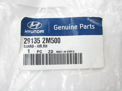Radiator Support Air Deflector Guard Shield Right Side For 2013-14 Genesis Coupe