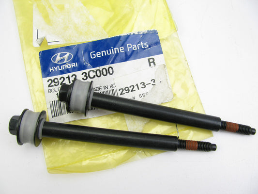 (2) NEW - OEM 292133C000 Engine Cover Ball Stud Bolt For 2010-12 Santa Fe 3.5L