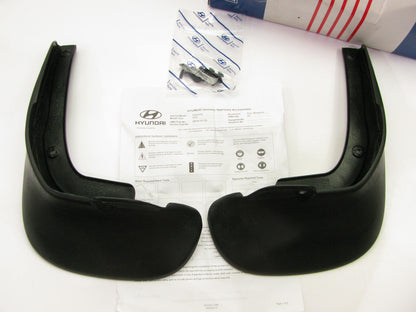 NEW Rear Splash Guards / Mud Flaps OEM For 2003-2012 Hyundai Santa Fe 2BF46AC100