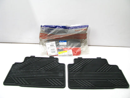 New OEM All Weather, Rear Rubber Floor Mats 2SF13AC200 For 10-19 Hyundai Tucson