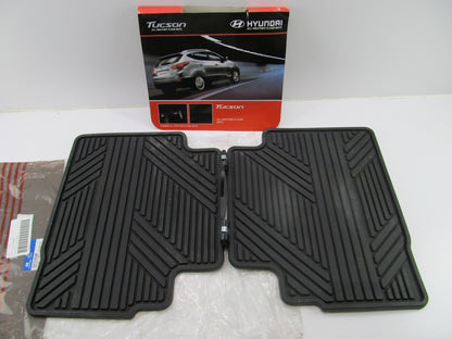 NEW - OEM 2SF13AC500 Rear Rubber Floor Mat Set For 2011-2015 Hyundai Tucson