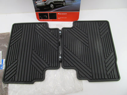 NEW - OEM 2SF13AC500 Rear Rubber Floor Mat Set For 2011-2015 Hyundai Tucson