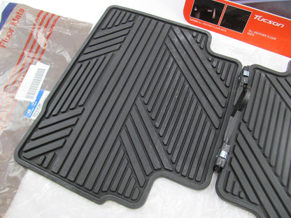 NEW - OEM 2SF13AC500 Rear Rubber Floor Mat Set For 2011-2015 Hyundai Tucson