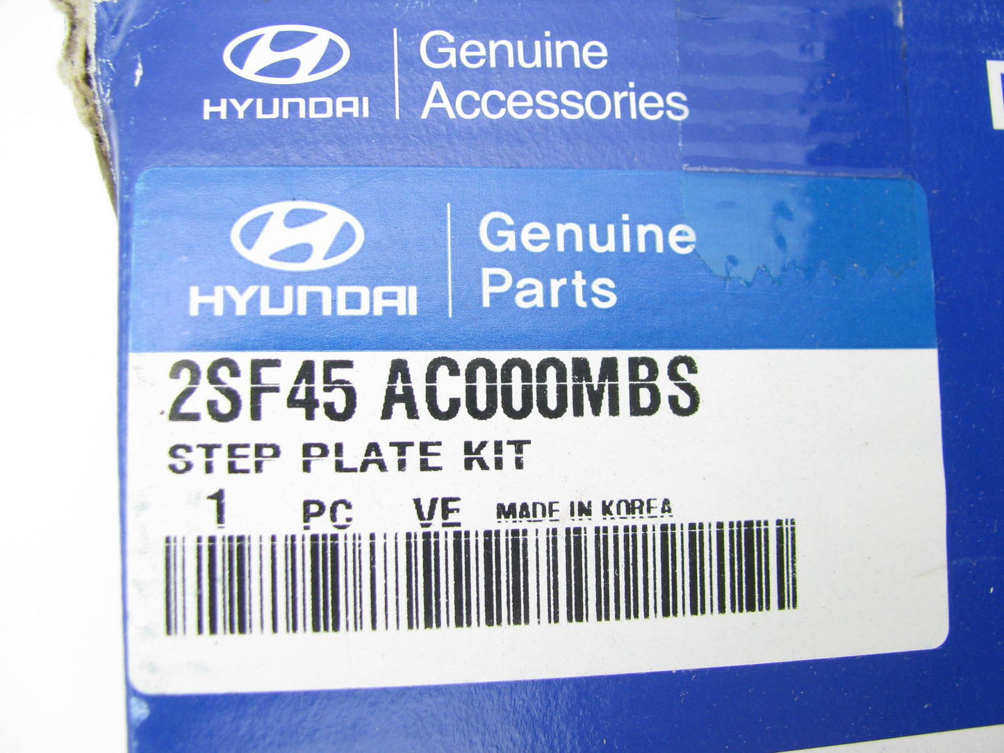 NEW Brushed Metal Door Sill Scuff Plates OEM For 2010-2015 Tucson  2SF45AC000MBS