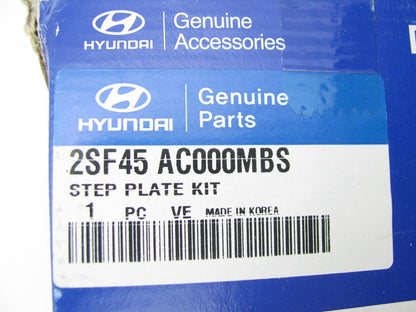 NEW Brushed Metal Door Sill Scuff Plates OEM For 2010-2015 Tucson  2SF45AC000MBS