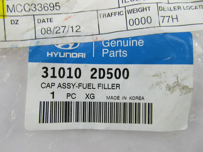 NEW - OEM 310102D500 Fuel Tank Filler Gas Cap OEM For Hyundai