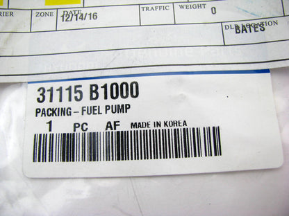 NEW - OEM GENUINE Fuel Pump Tank Packing Seal For 2014-16 Genesis 17-22 G80 G90