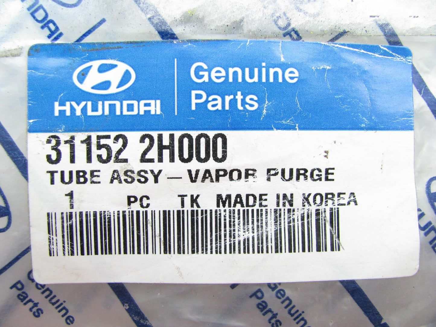 NEW - OEM Vapor Purge Line Hose Tube For 2006-2012 Hyundai Elantra 311522H000