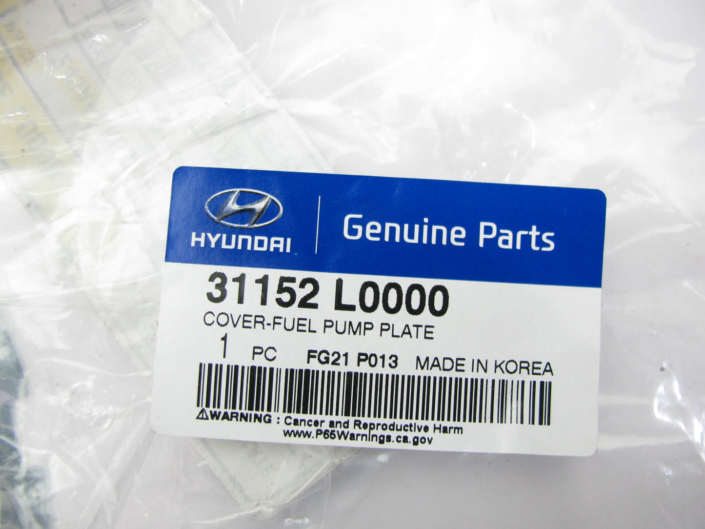 NEW 31152L0000 Fuel Tank Pump Ring Lock OEM For 2021-2023 Sonata Elantra 1.6L