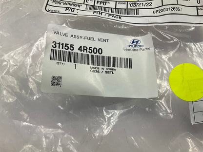 NEW OEM Fuel Tank Vent Valve For 11-15 Optima Sonata Hybrid 2.4L 311554R500
