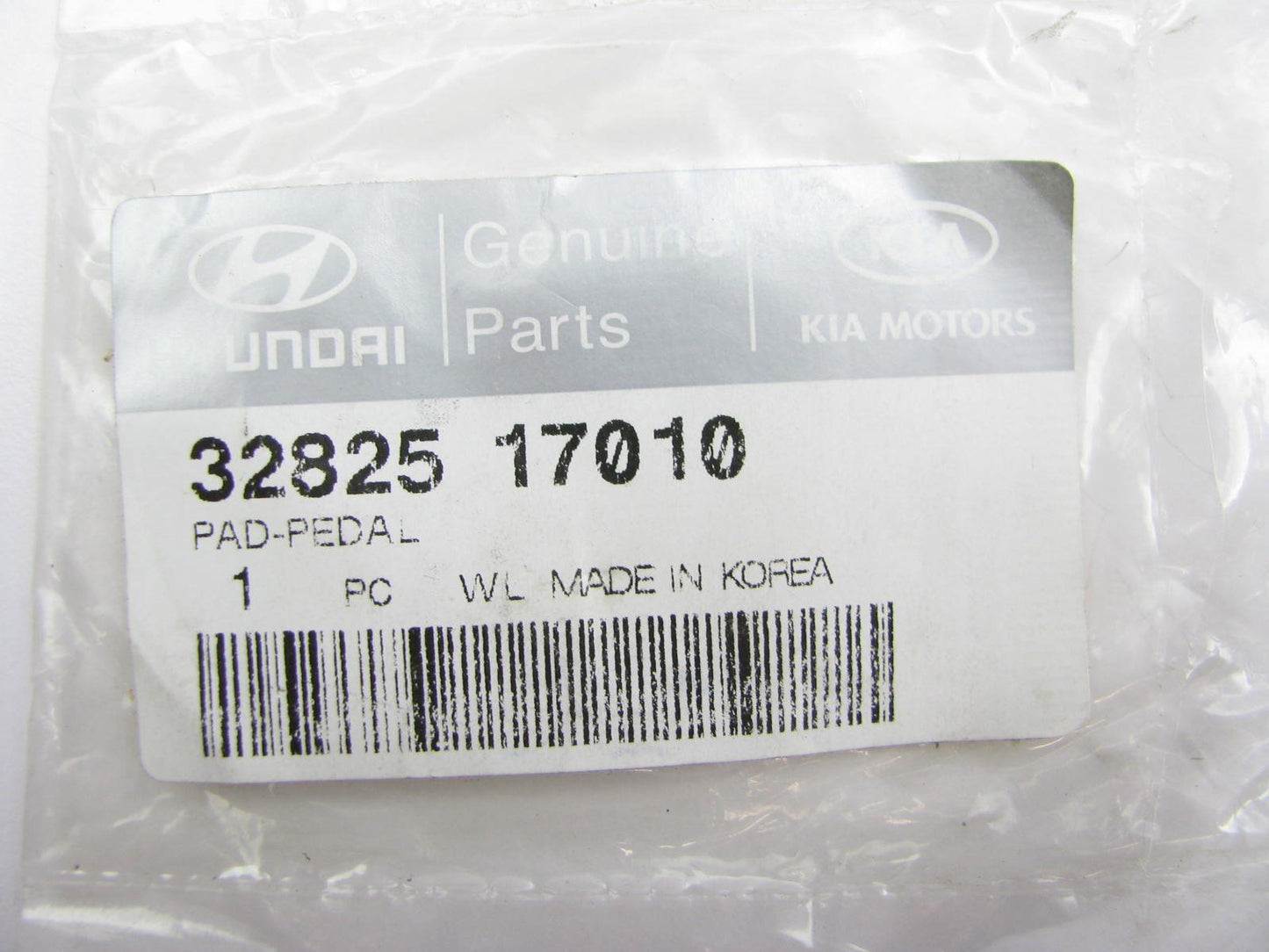NEW - OEM 3282517010 Pedal Pad (Brake Or Clutch) For 2012-2022 Hyundai Veloster