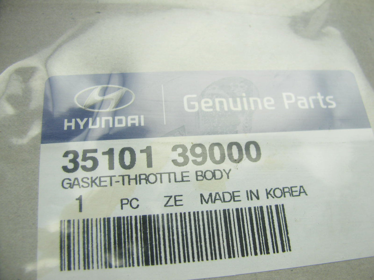 New OEM Throttle Body Gasket 3.5L For 03-06 Santa Fe, 03-06 Sorento 3510139000