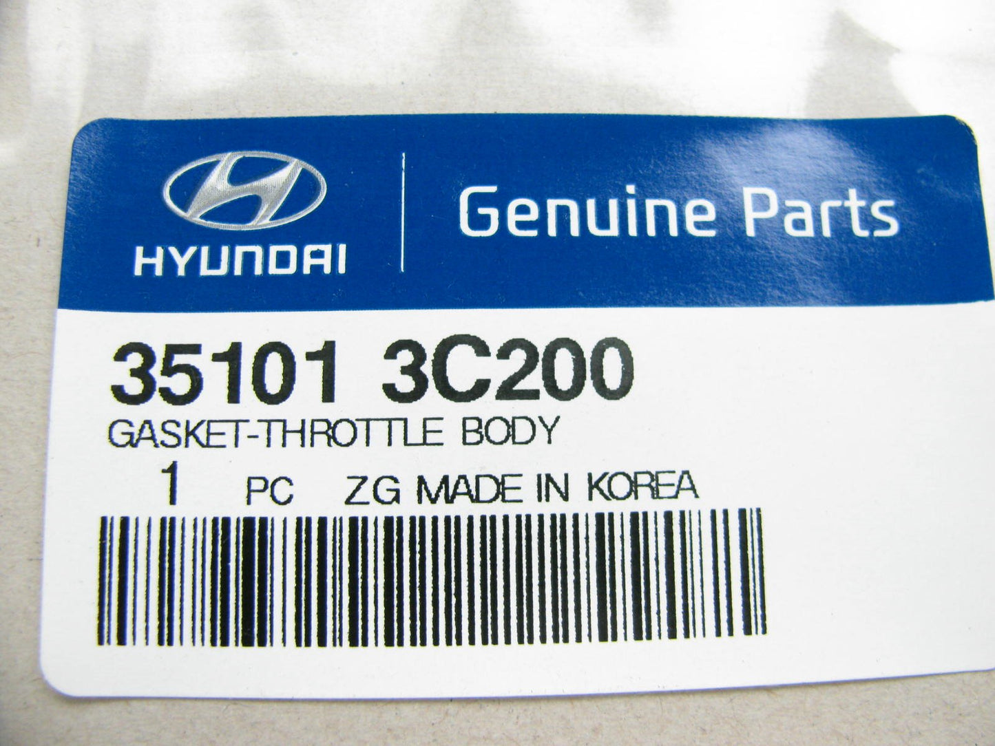 NEW - OEM GENUINE Throttle Body Gasket For 2006-2011 Hyundai 3.8L V6