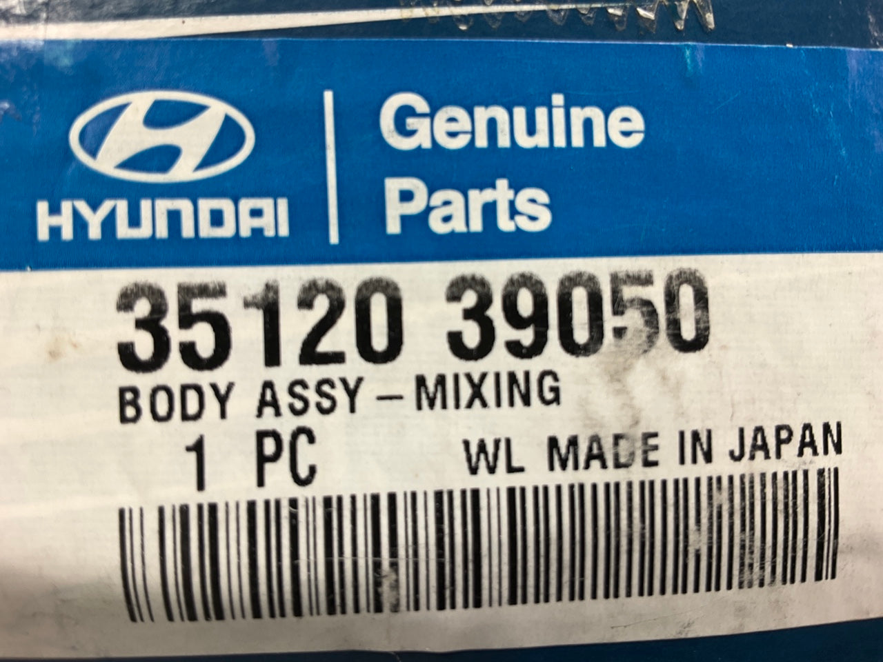 NEW GENUINE Throttle Body OEM For 01 Hyundai XG300, 02-05 XG350 3512039050