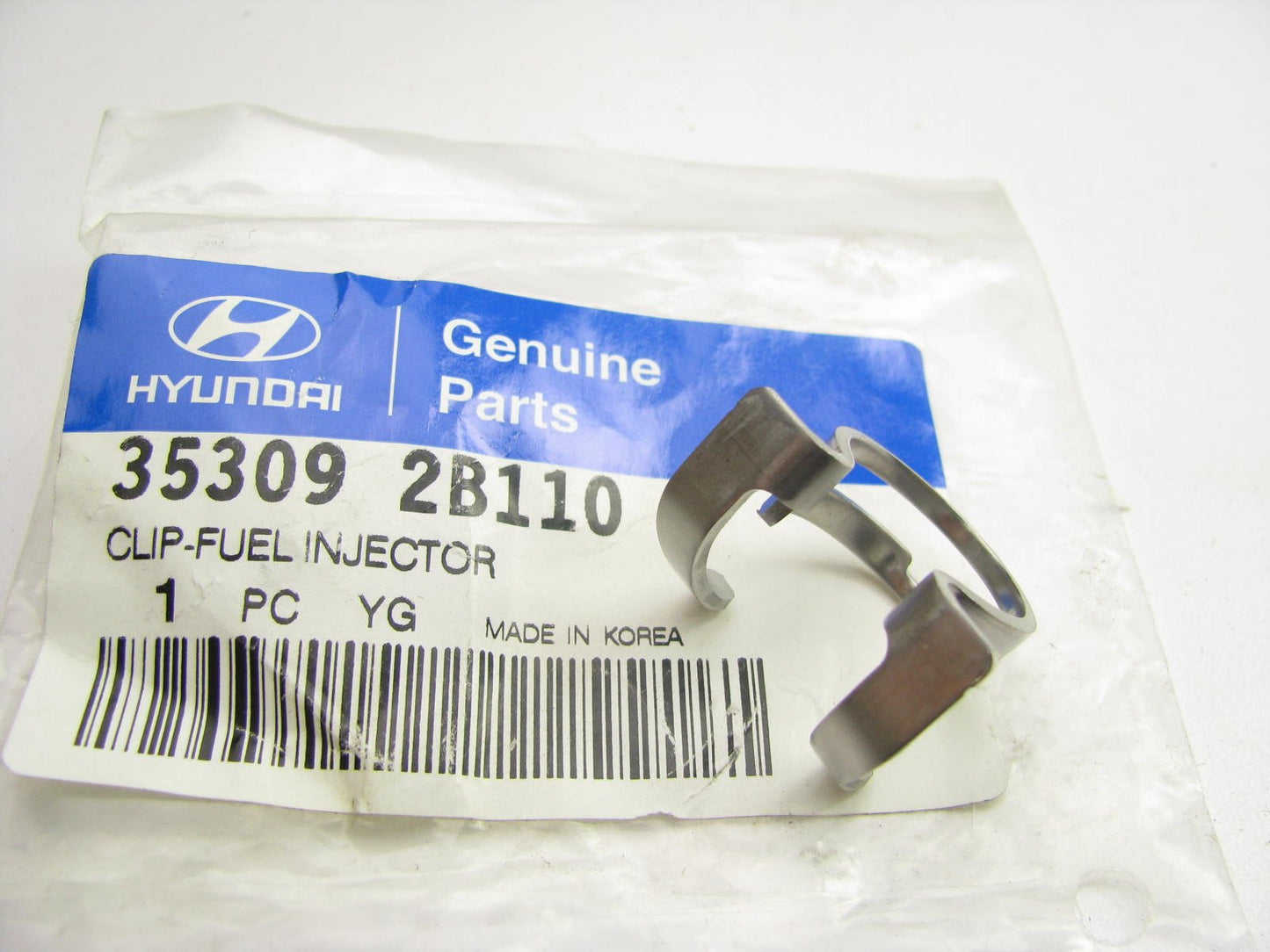NEW GENUINE Fuel Injector Holder Clip OEM For Hyundai 353092B110