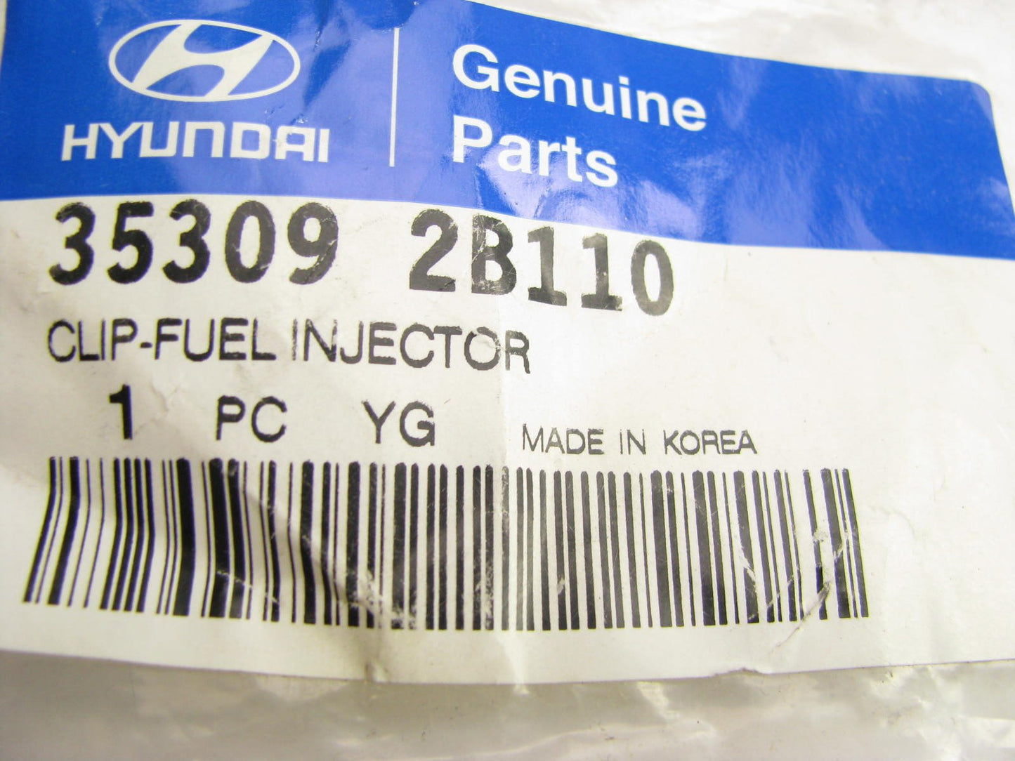 NEW GENUINE Fuel Injector Holder Clip OEM For Hyundai 353092B110