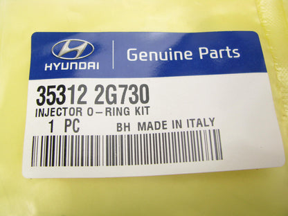 (4) NEW - OEM 353122G730 Fuel Injector O-Ring Seals For 11-15 Hyundai 2.0L 2.4L