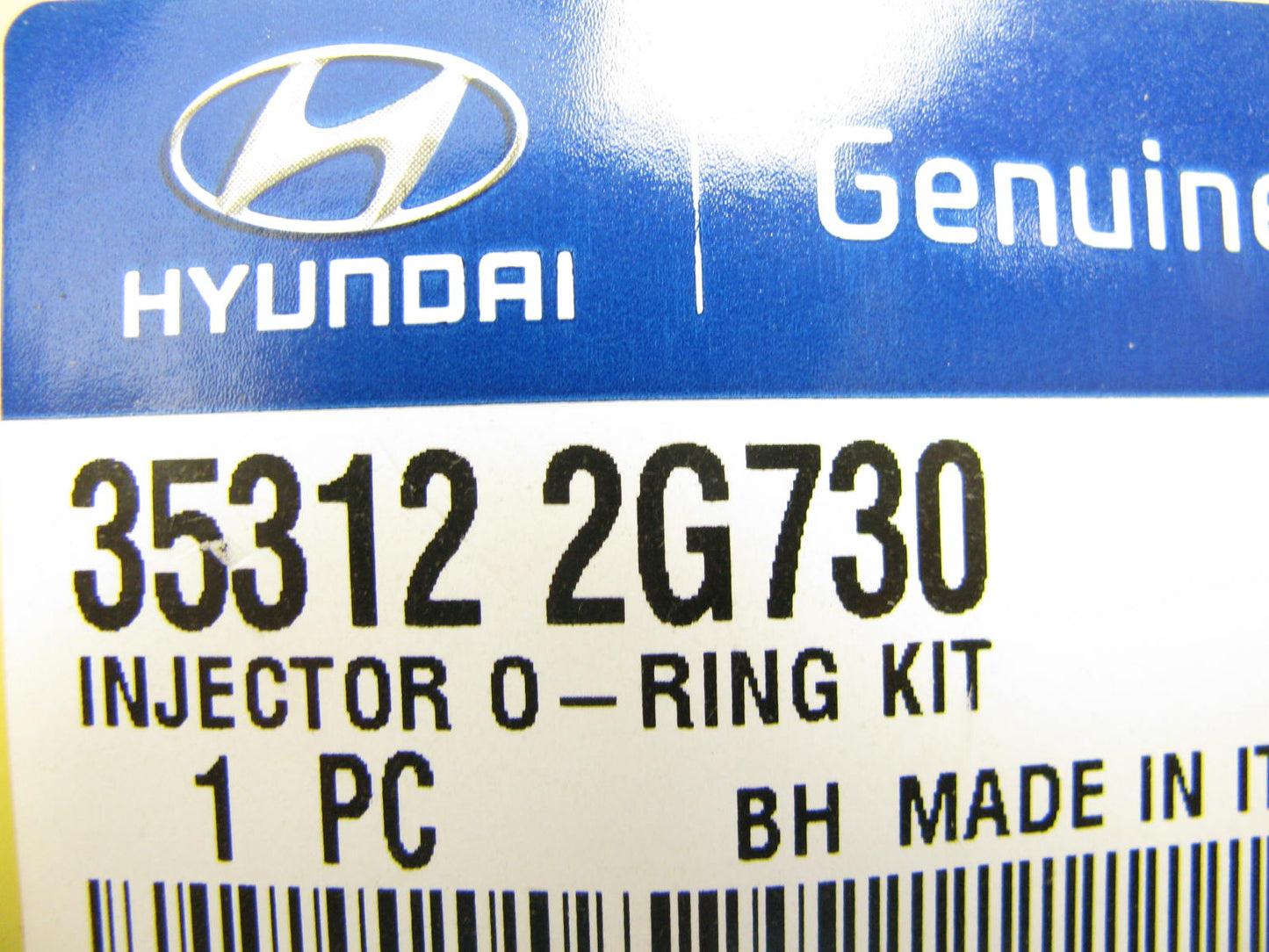 NEW - OEM 353122G730 Fuel Injector O Ring Kit For Hyundai