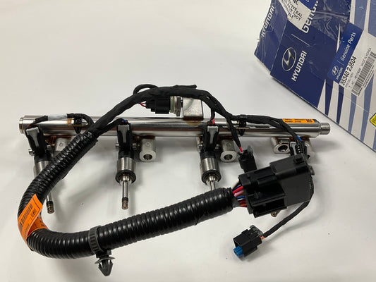 NEW Complete Fuel Rail, Fuel Injectors, Harness OEM For 20-23 Sonata 2.0L HYBRID