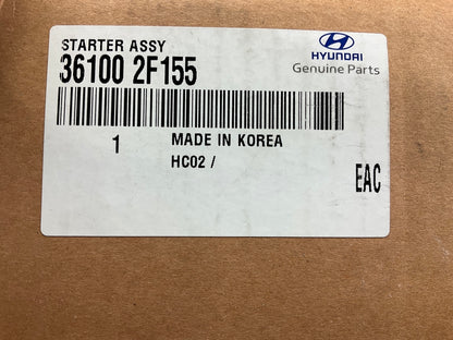 NEW Starter Motor OEM For Hyundai 2.0L 2.2L CRD DIESEL 361002F155 (NON-USA)