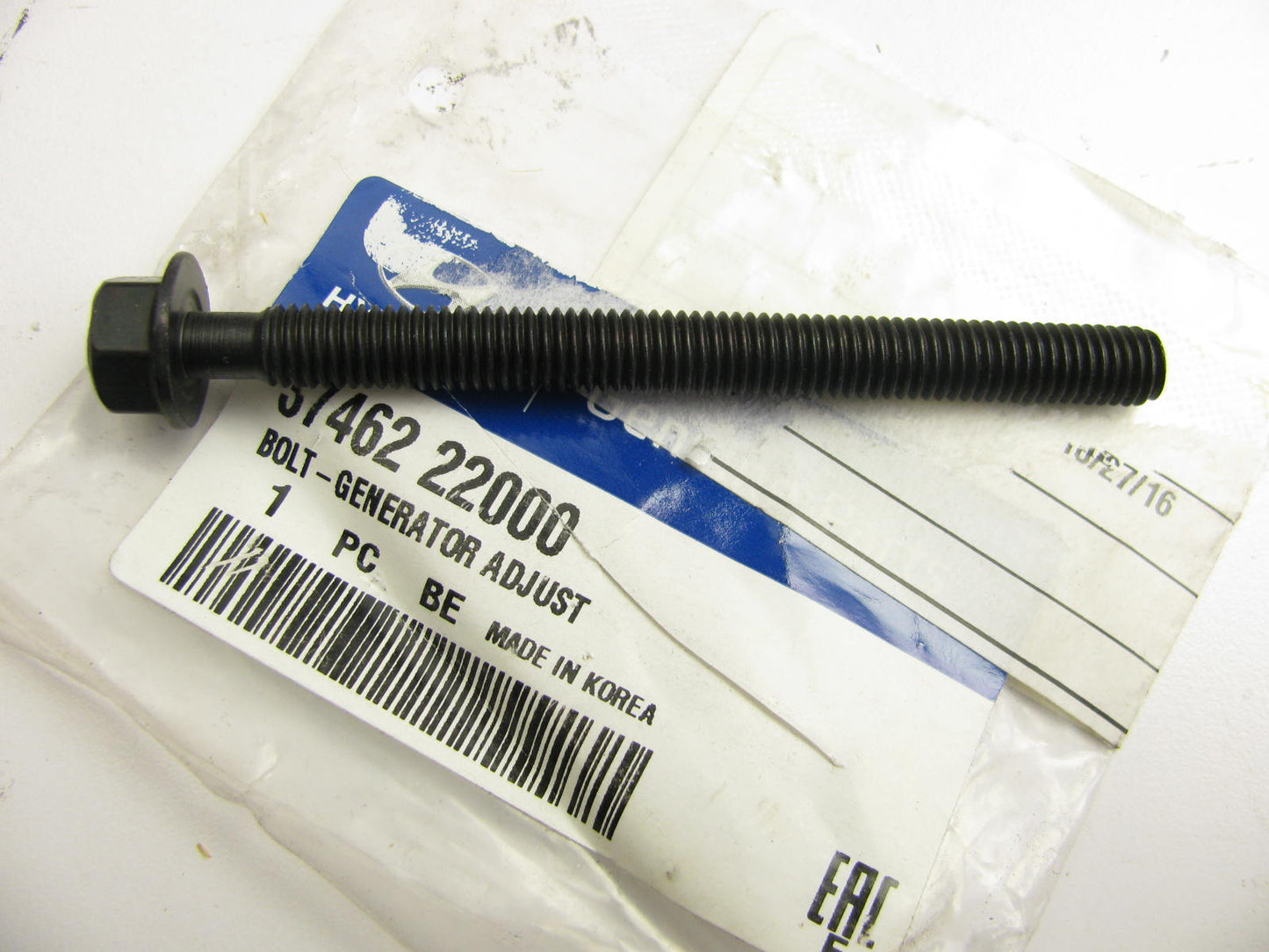 NEW - OEM 3746222000 Alternator Mount Bracket Adjust Bolt For Hyundai