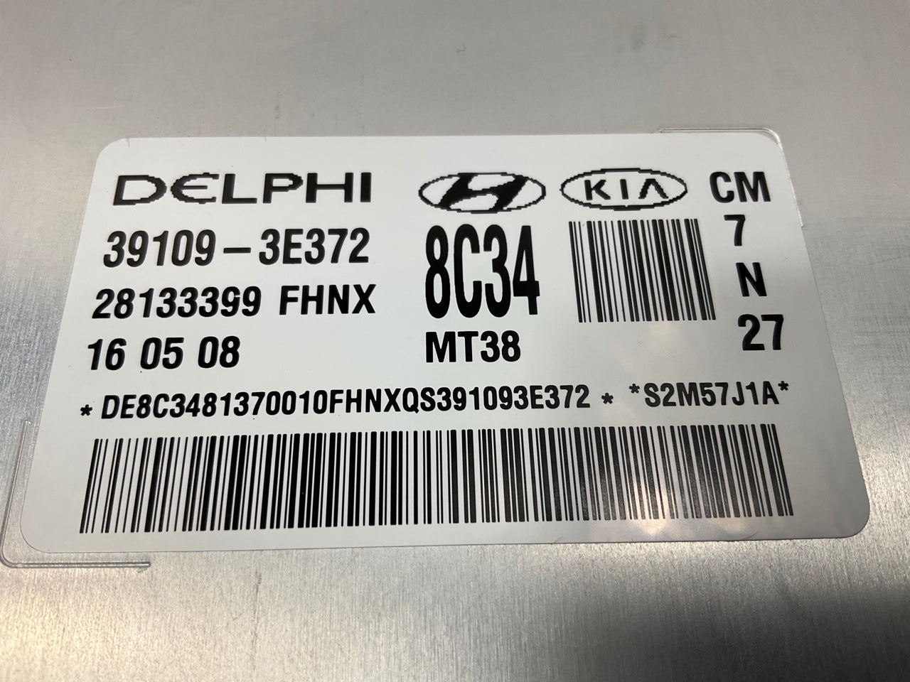 NEW Engine Control Computer Module ECM For 08 Santa Fe 2.7L MANUAL CALI Emission