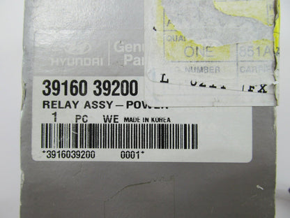 NEW GENUINE Engine Computer Control ECM Relay OEM For Hyundai 3916039200
