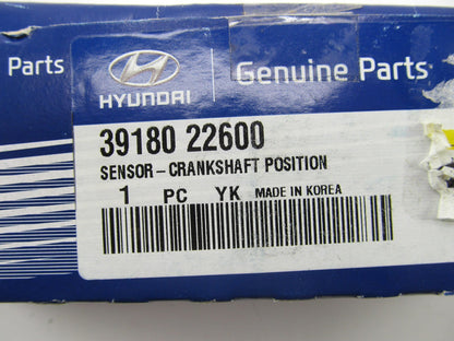 NEW - OEM 3918022600 Crankshaft Position Sensor For 2000-06 Hyundai Accent 1.6L