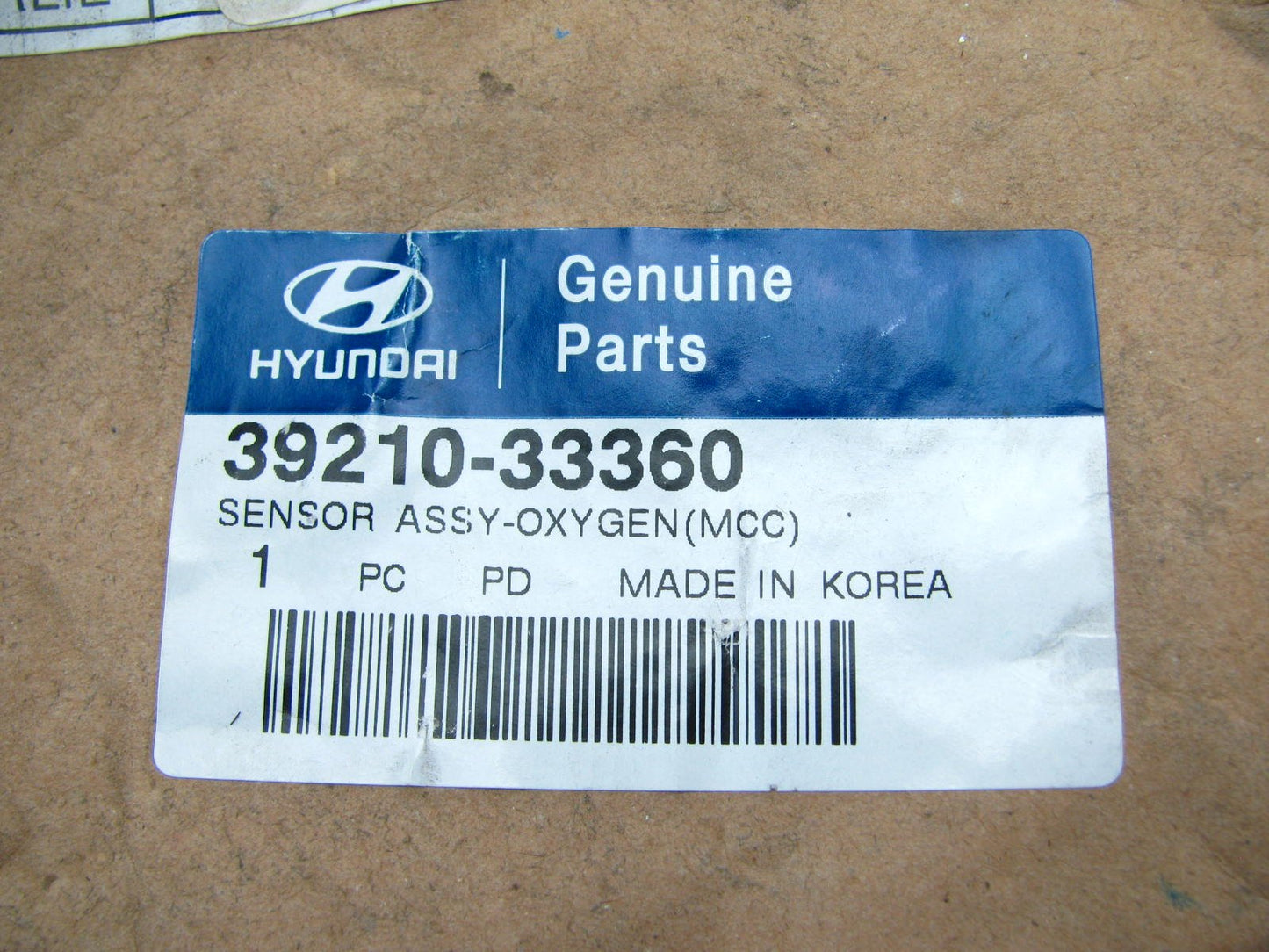 New Genuine OEM DOWNSTREAM Oxygen O2 Sensor For 1996-1998 Hyundai Sonata 2.0L
