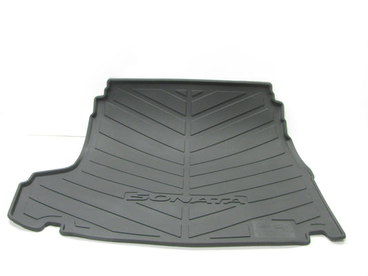 NEW OEM Cargo Trunk Tray Black Rubber Liner Mat For 2012-13 Sonata 3Q012ADU10