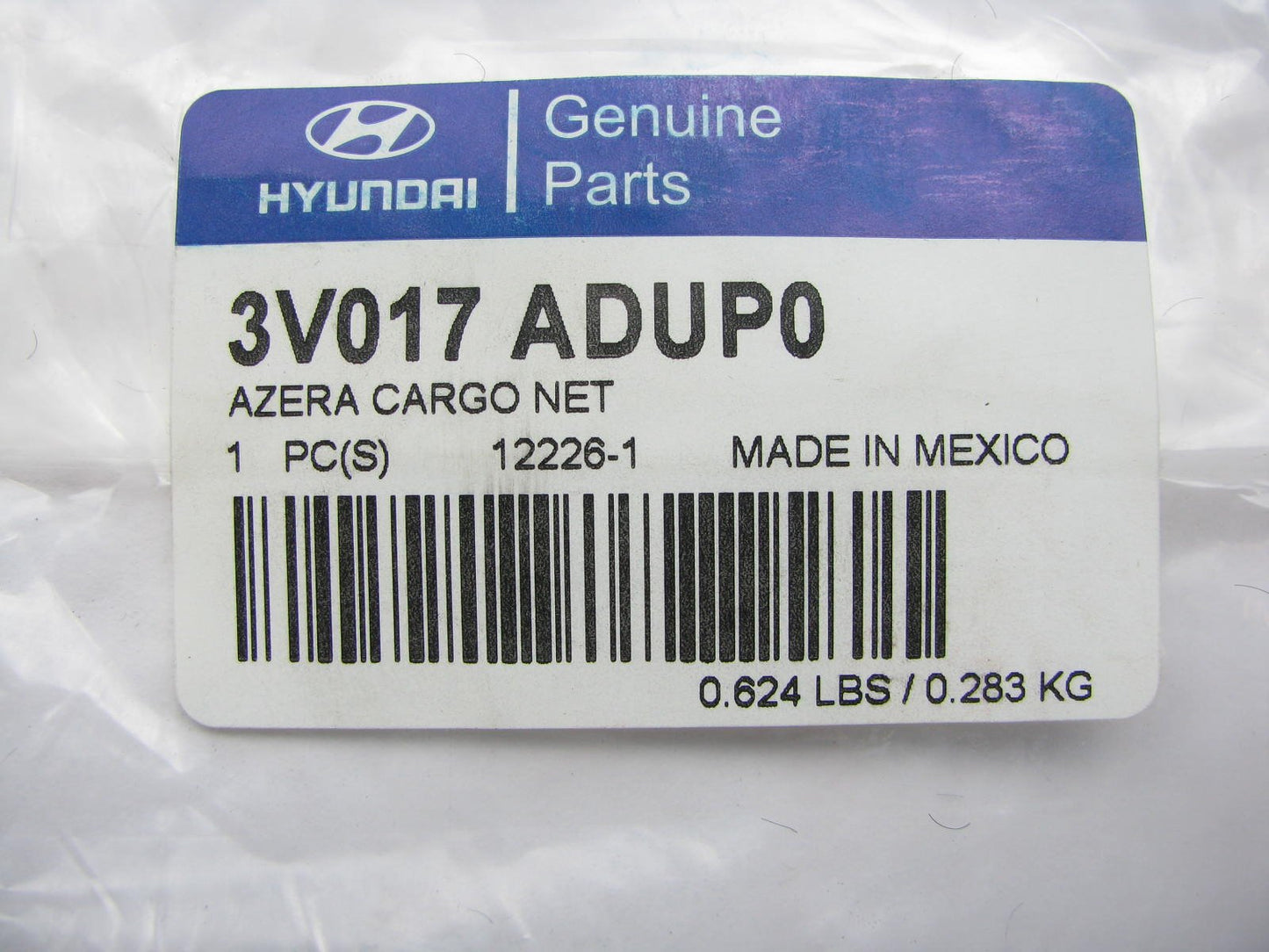 New Genuine Rear Cargo Net OEM For 2006-2017 Hyundai Azera 3V017ADUP0