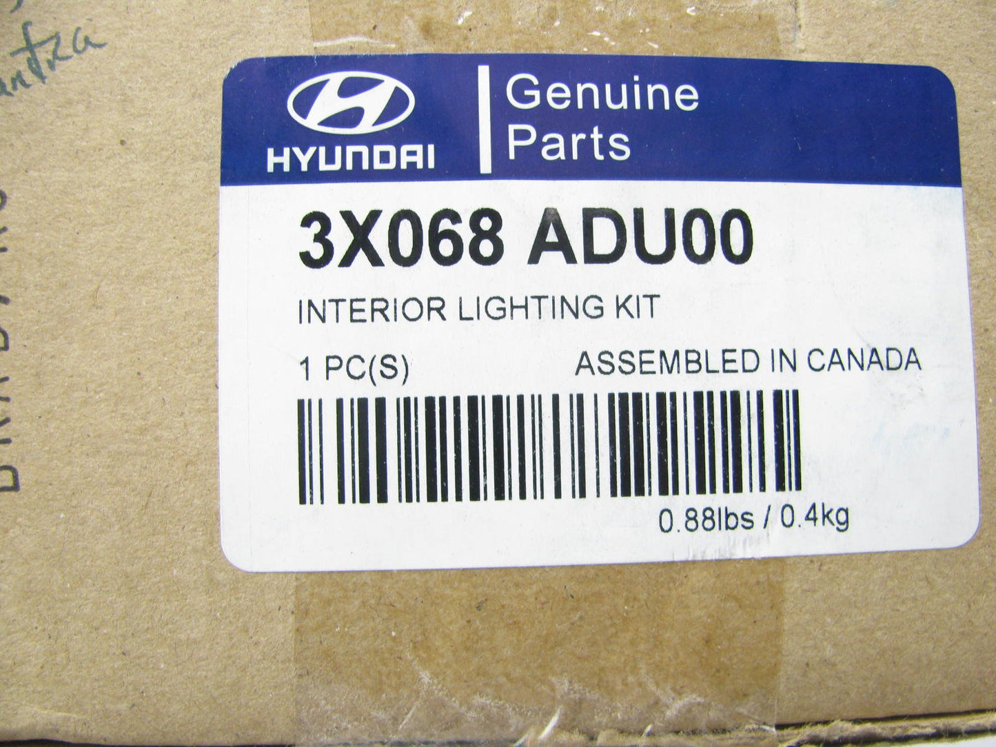 NEW GENUINE Interior LED Light Lighting Kit OEM For 2014-2016 Hyundai Elantra