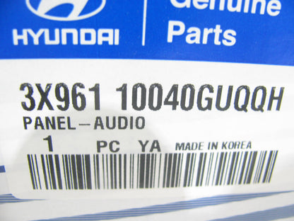 NEW 3X96110040GUQQH CD Radio Switch Panel Face Plate Control For 2011-12 Elantra