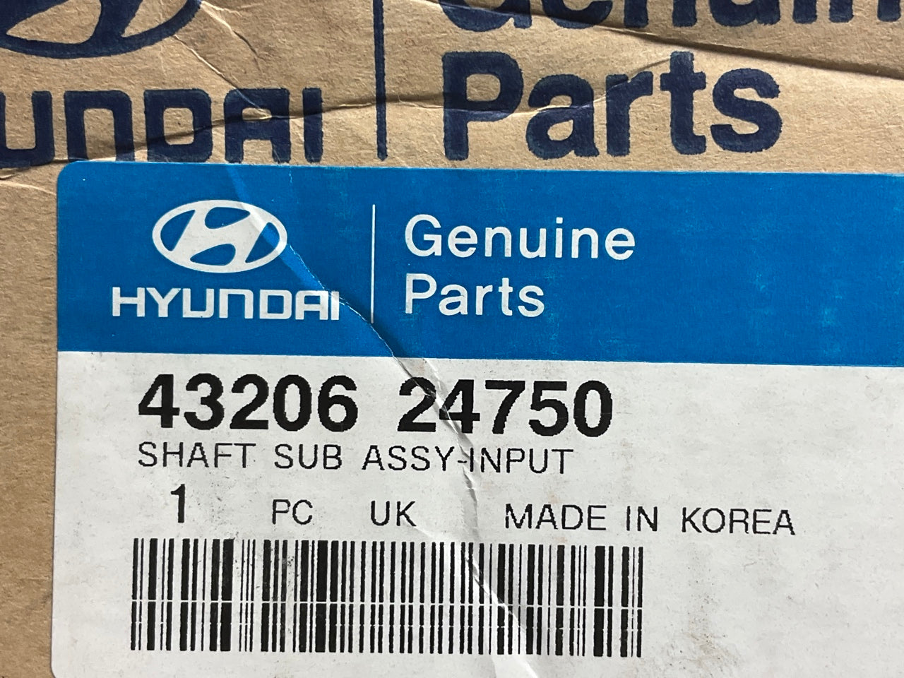 NEW Manual Stick 6-speed Transmission Input Shaft OEM For 10-12 Sorento Santa Fe