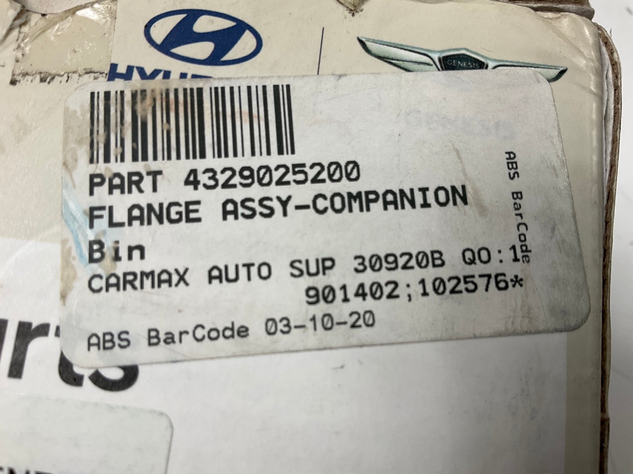 NEW Manual Transmission Companion Flange OEM For 10-16 Genesis Coupe 4329025200